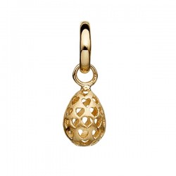gold plated heart cutout