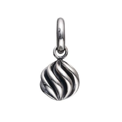 Kranz & Ziegler Story Charm Swirl Drop - Sterling Silver 1