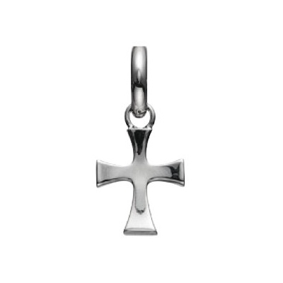 Kranz & Ziegler Story Charm Flared Cross - Sterling Silver 1
