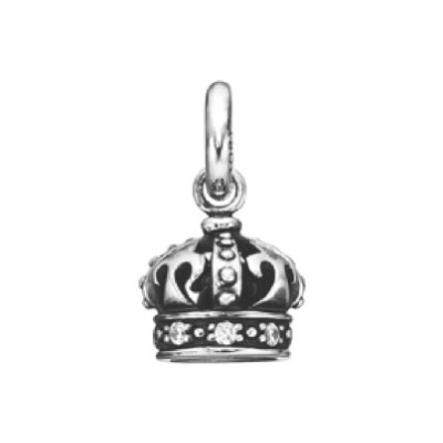 Kranz & Ziegler Story Charm Crown CZ - Sterling Silver 1