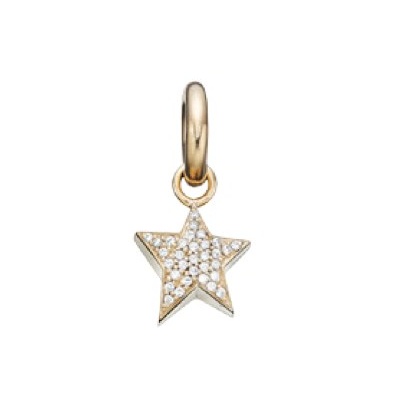 Kranz & Ziegler Story Charm Star Pave - Gold Plating 1