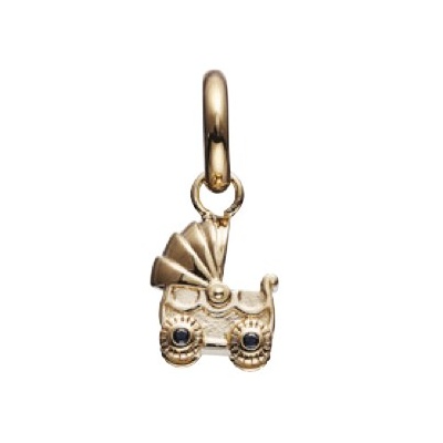Kranz & Ziegler Story Charm Pram - Gold Plating 1