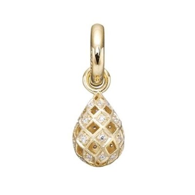 Kranz & Ziegler Story Charm Harlequin Drop - Gold Plated  1
