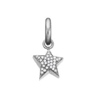 Kranz & Ziegler Story Charm Star Pave - Rhodium Plating 1