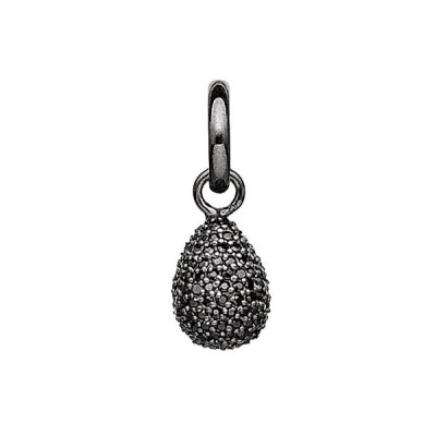 Kranz & Ziegler Story Charm Pave Drop - Rhodium Plating 1