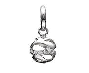 Story Charm Ribbon - Sterling Silver 1