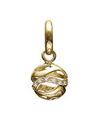Story Charm Ribbon - Gold Plating 1